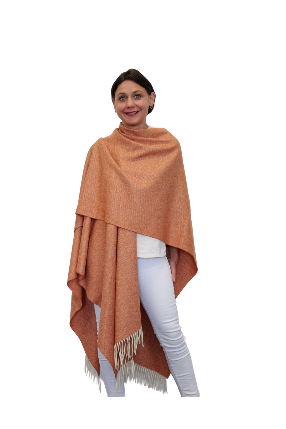 Poncho Rio Orange