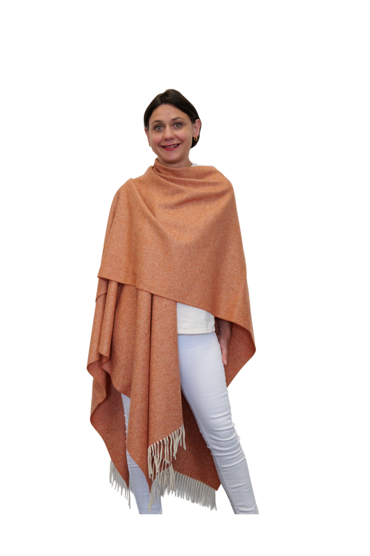 Poncho Rio Orange